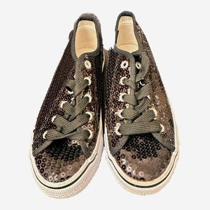 NWOT Balera black sequins shoes